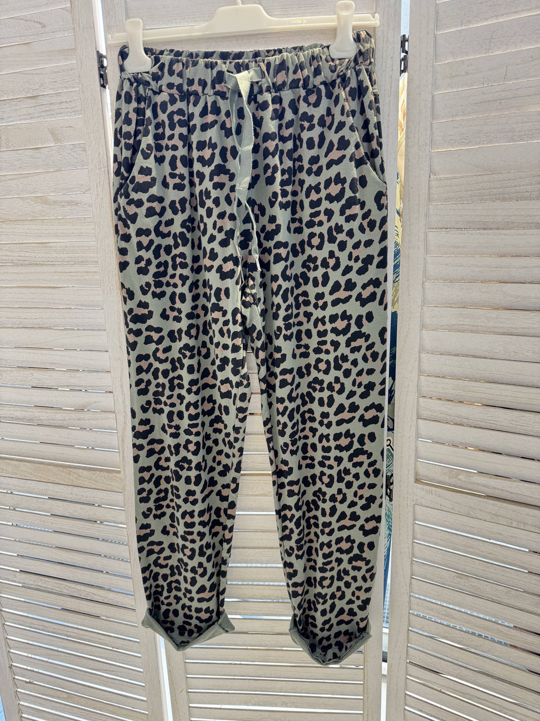 Leopard Print Pants