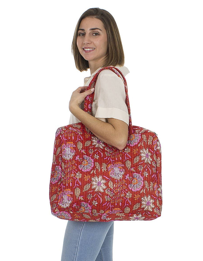 Quilted Cotton Bag