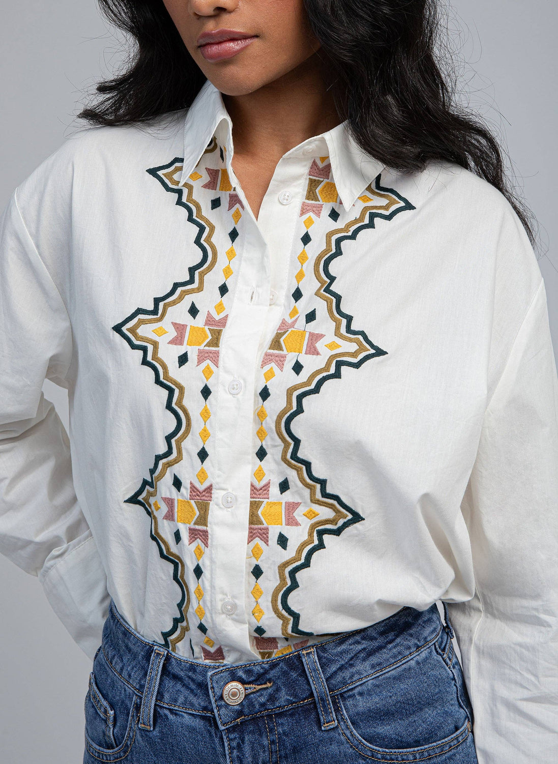 Sovilla Embroidered Shirt