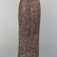 Sequin Golden Skirt