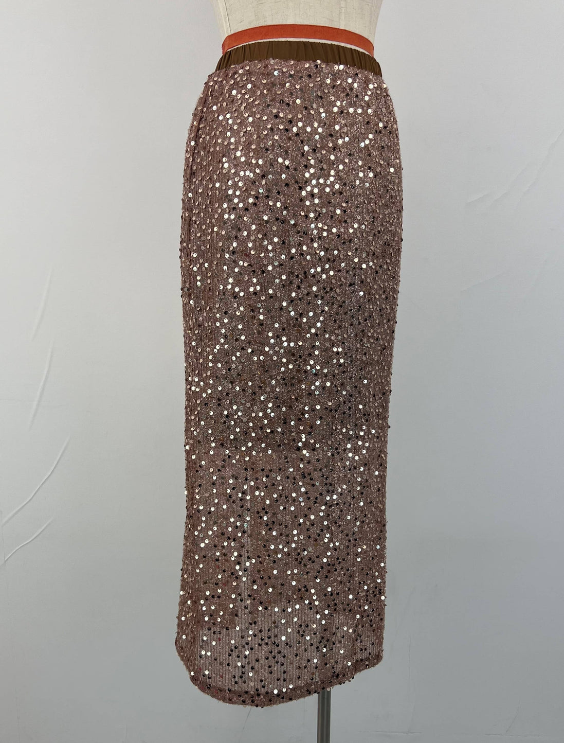 Sequin Golden Skirt