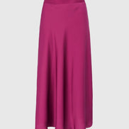 Satin Midi Skirt