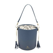 Genuine Leather Bucket Bag
