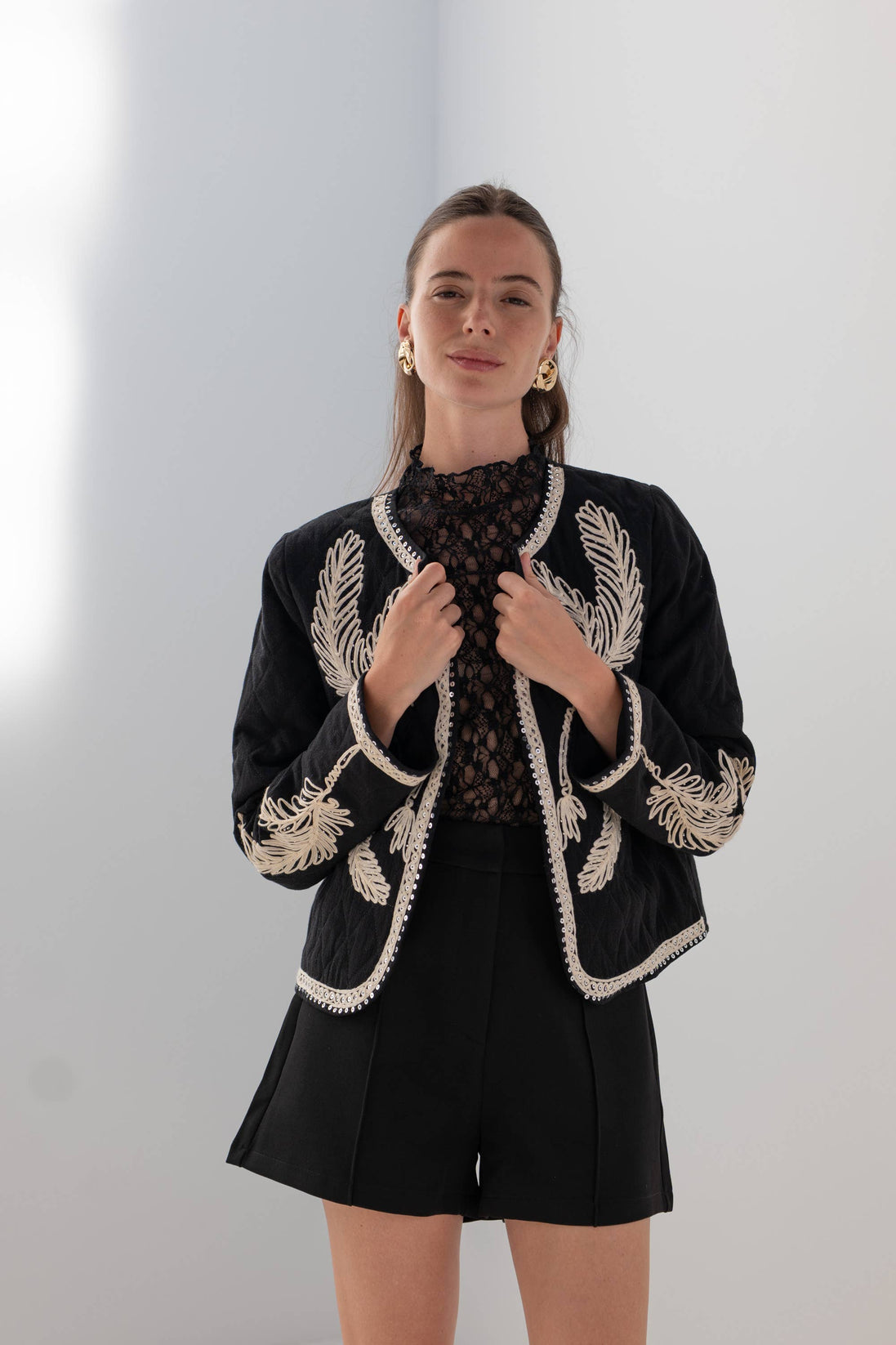 Noemi Embroidered Jacket