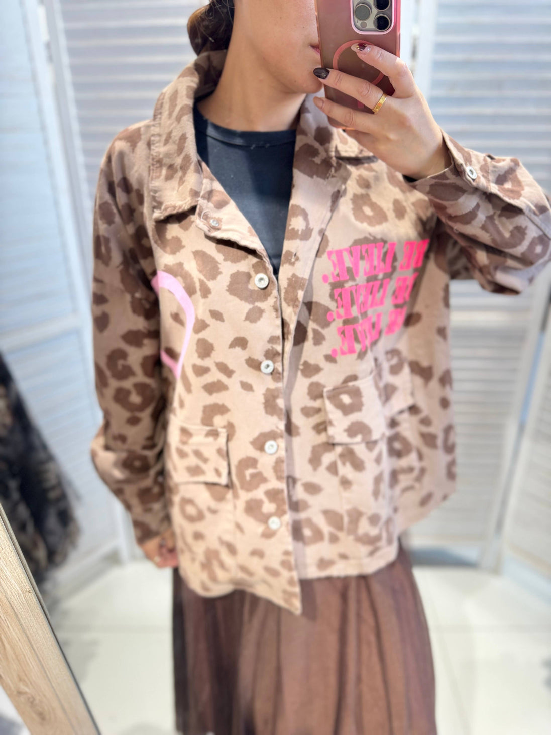 Animal Print & Neon Jacket