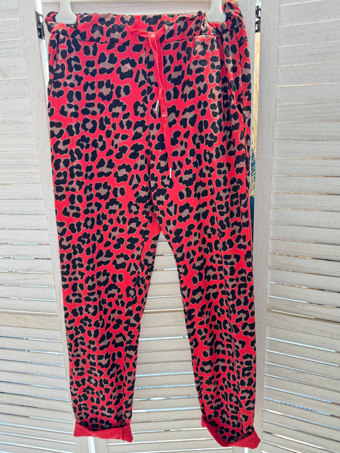 Leopard Print Pants