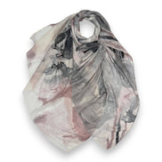 Water Ink Summer Print Scarf