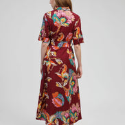 Jaba Cherry Long Dress