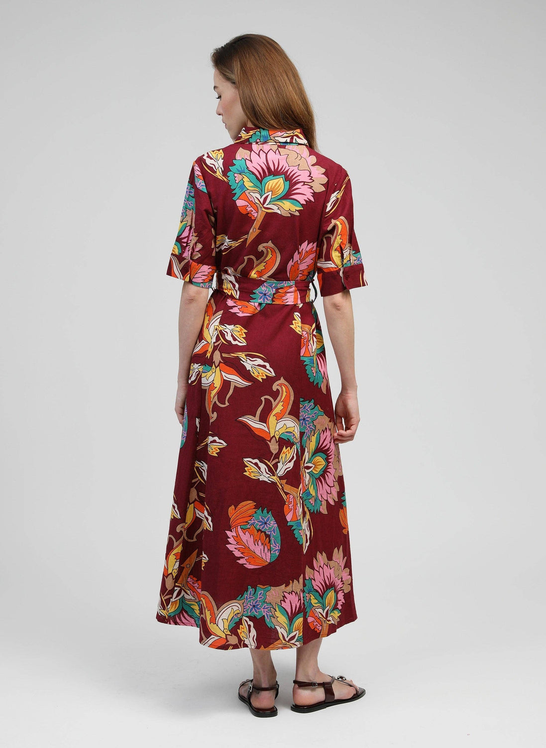 Jaba Cherry Long Dress