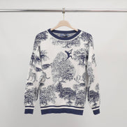 Jungle Print Sweater in Soft Knit