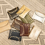 Leina Studed Leather Wallet