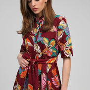 Jaba Cherry Long Dress