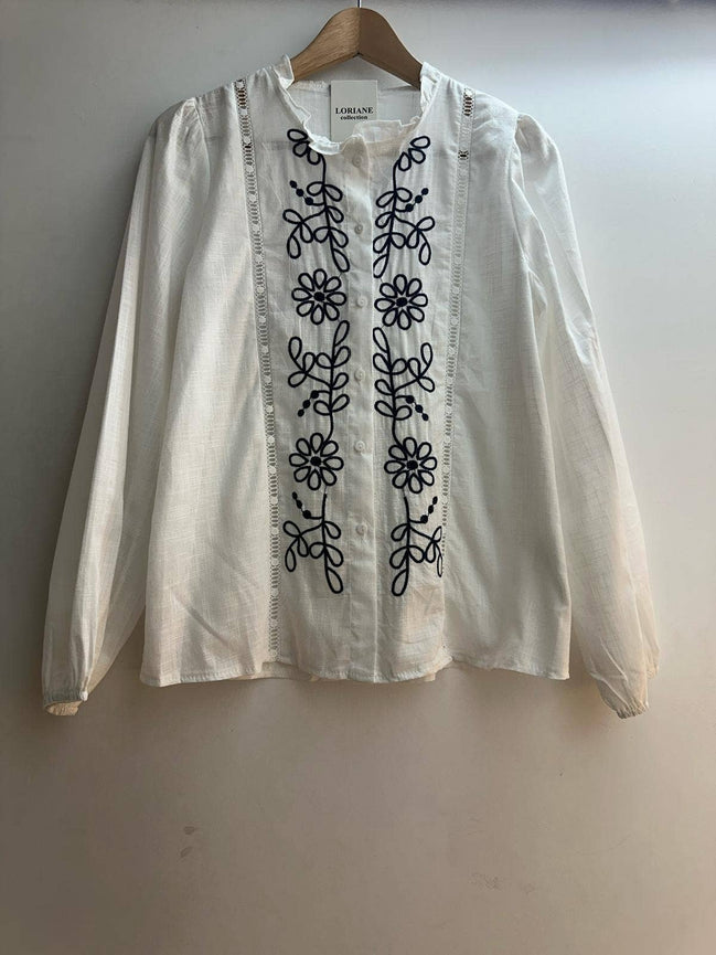 Bohemian Embroidered Shirt