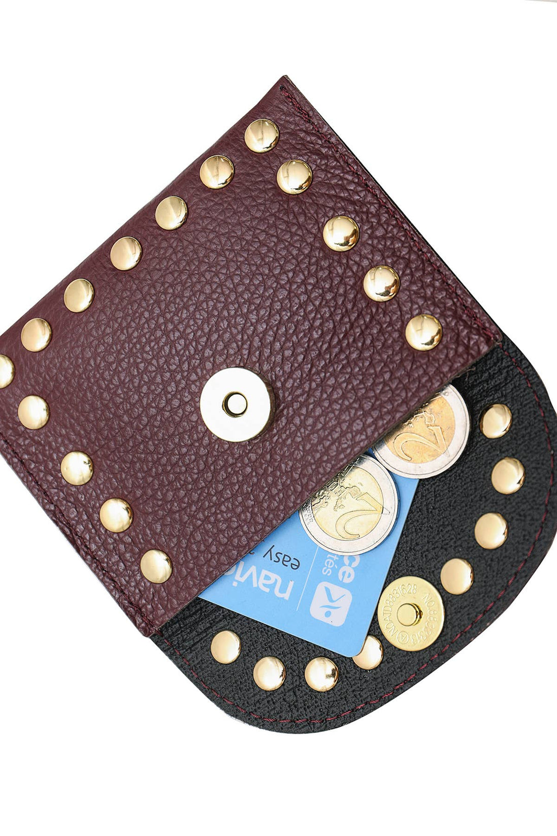 Leina Studed Leather Wallet