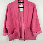 Quilted Jacket in Cotton Gauze