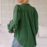 Embroidery Pine Blouse