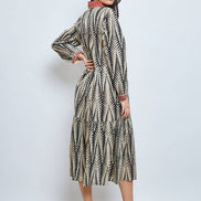 Dual Colour Shirt Dress