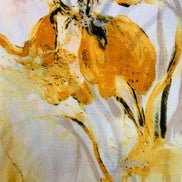 Water Ink Summer Print Scarf