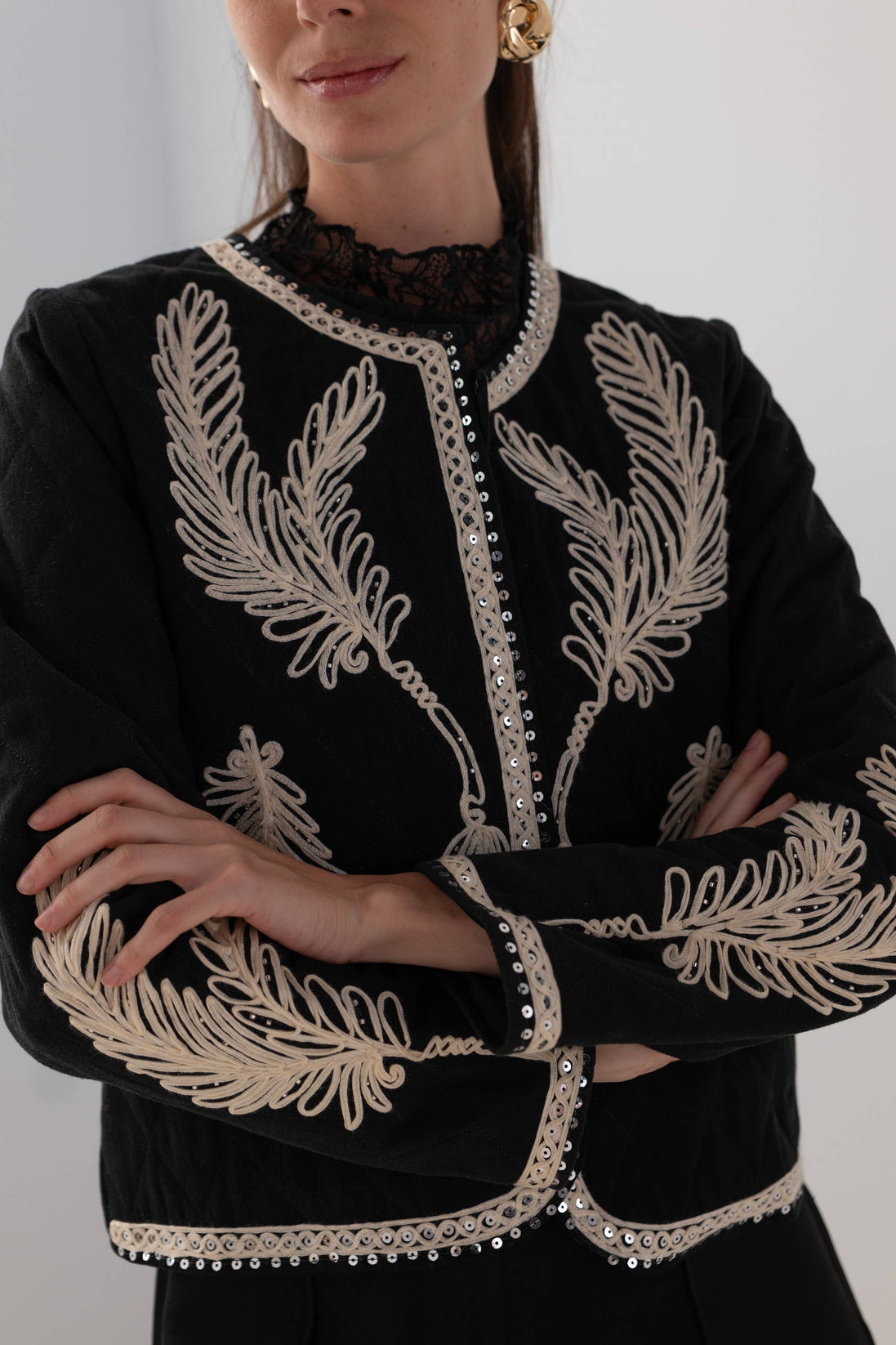 Noemi Embroidered Jacket