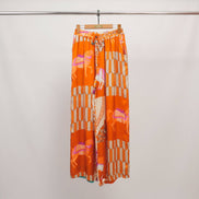 Equestrian Scarf Print Pants