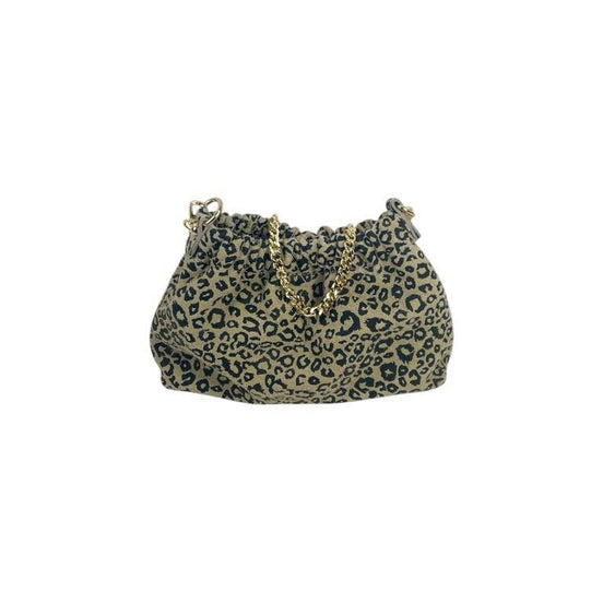 Small Crunched Suede Handbag