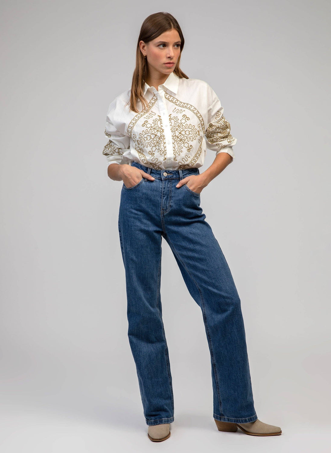 Starla Embroidered Shirt