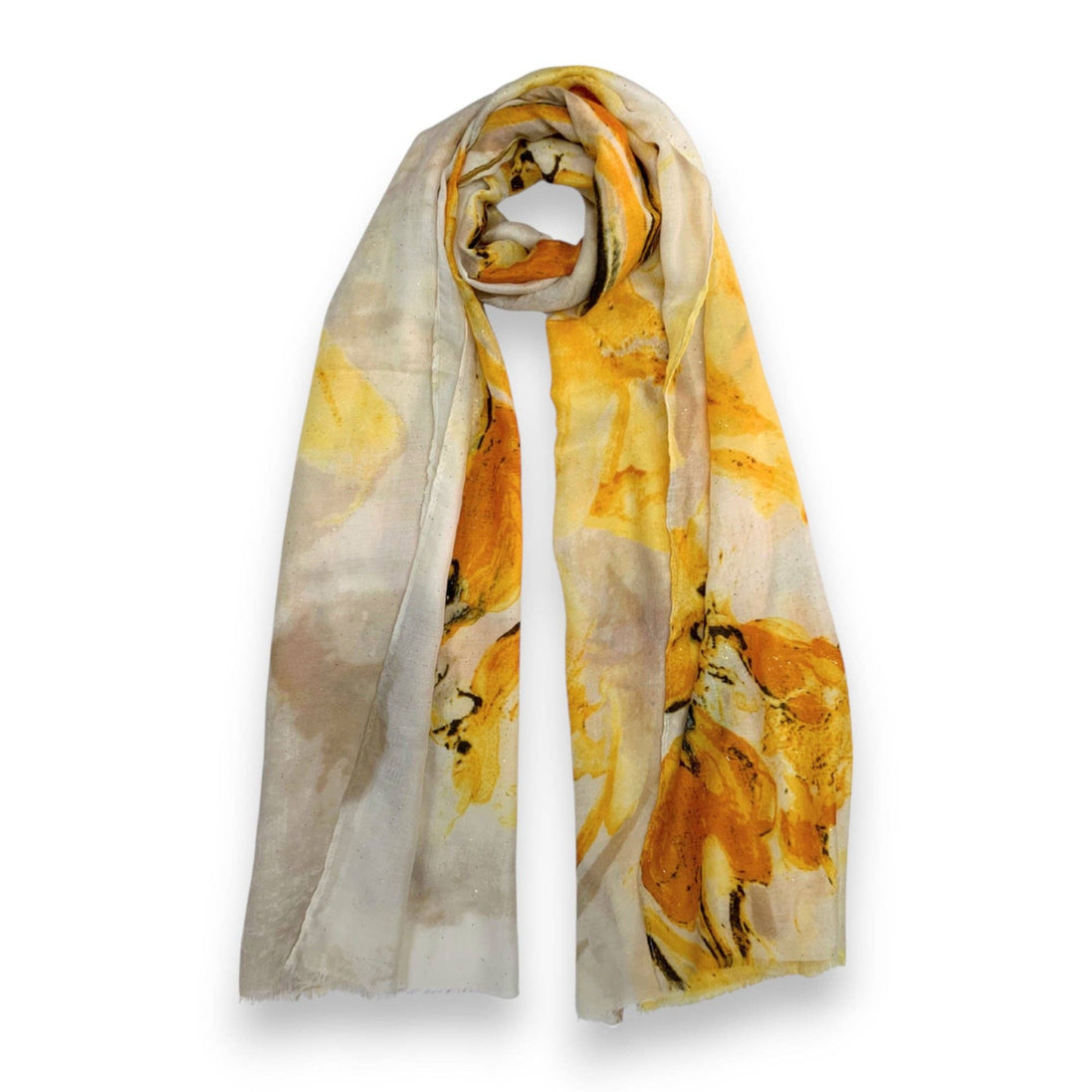 Water Ink Summer Print Scarf