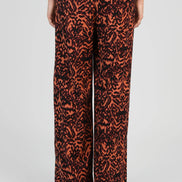 Blouse and Pants Set Burgundy