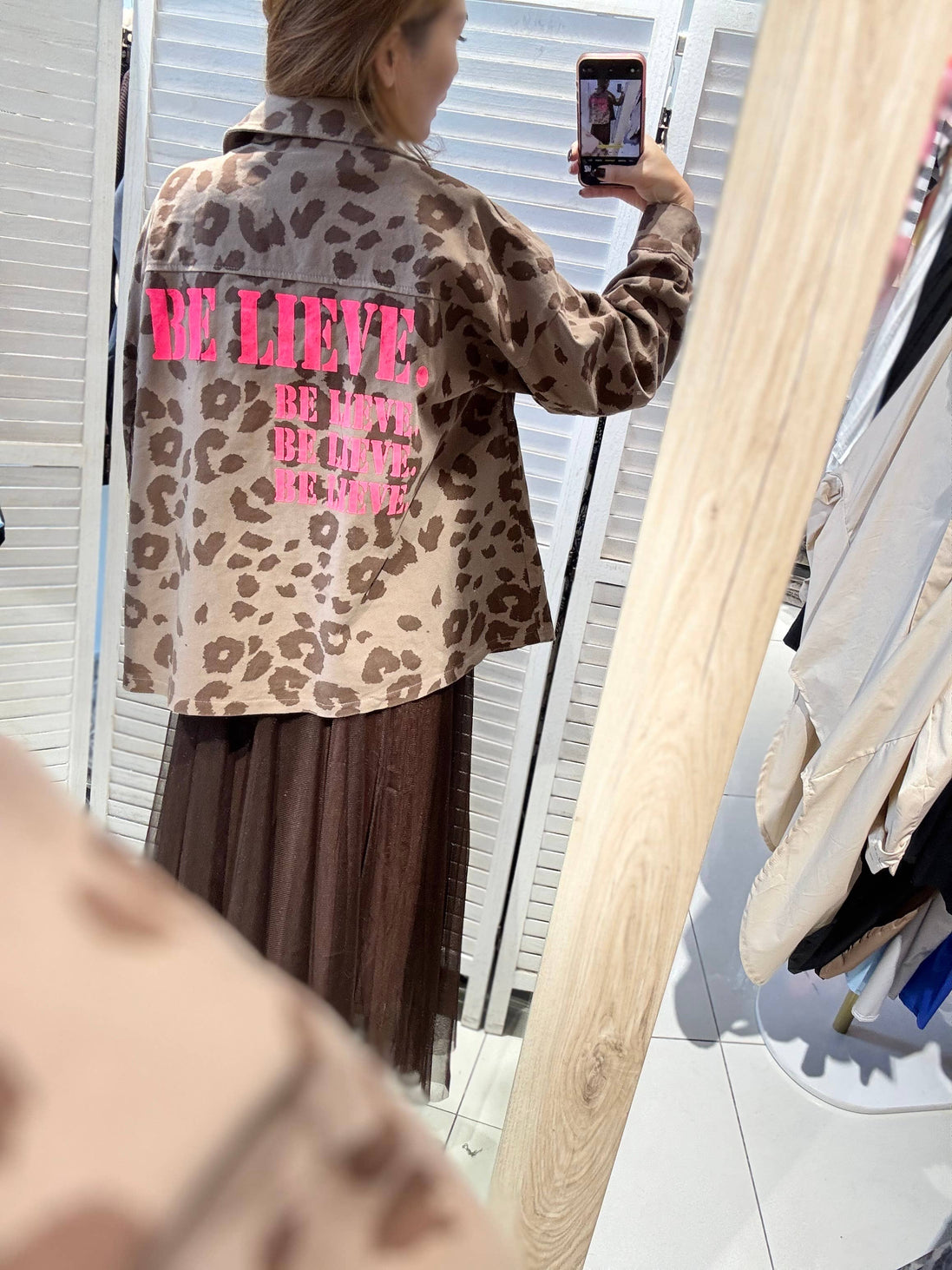 Animal Print & Neon Jacket