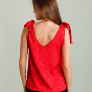 Strappy Top with Bow