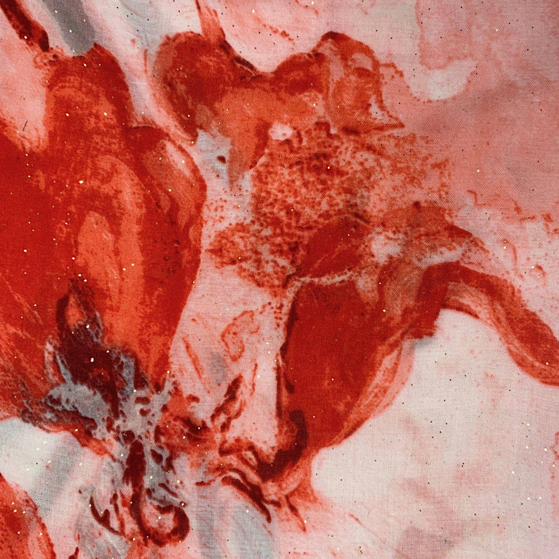 Water Ink Summer Print Scarf