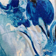 Water Ink Summer Print Scarf