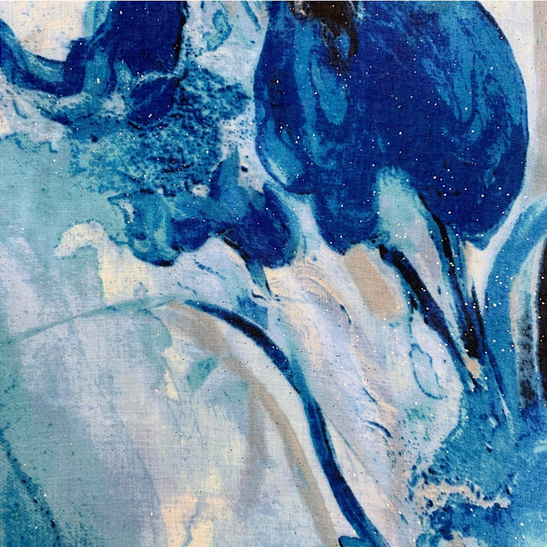 Water Ink Summer Print Scarf