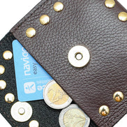 Leina Studed Leather Wallet