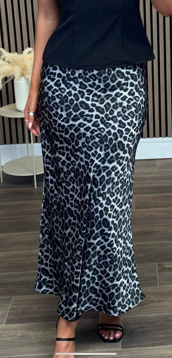 Animal Print Skirt