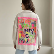 Artistic Oversized Jacket