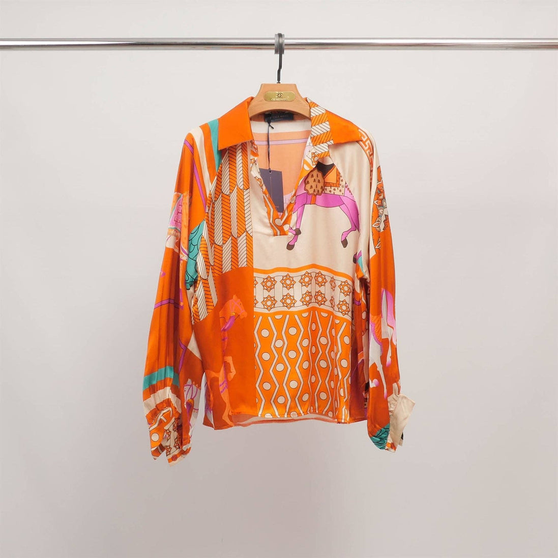 Equestrian Print Tunic