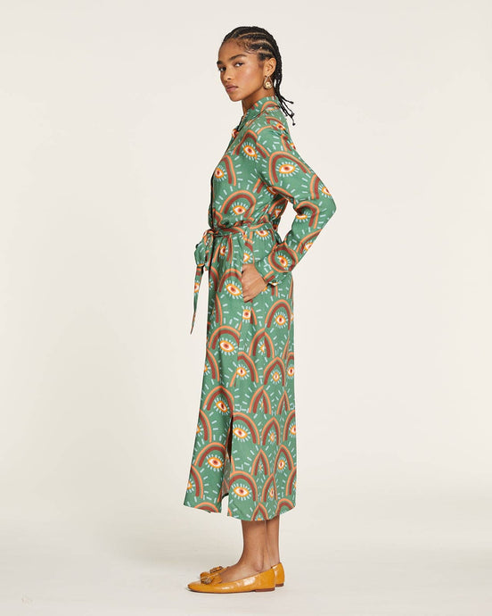 Big Eyes Shirt Dress