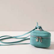 Neck Leather Bag