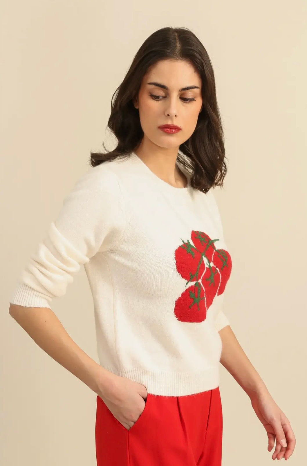 Tomato Soft Knit Sweater