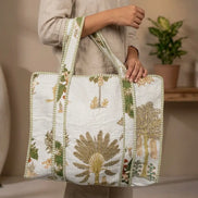 Quilted Indian Cotton Handbags
