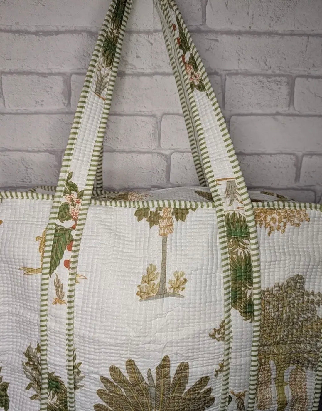 Quilted Indian Cotton Handbags