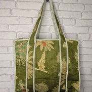 Quilted Indian Cotton Handbags