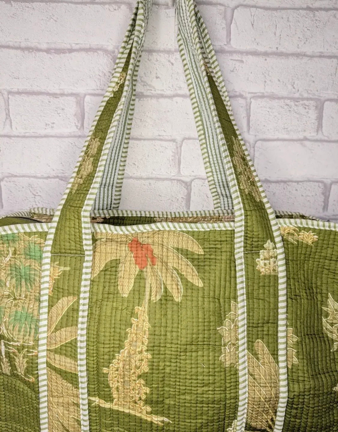 Quilted Indian Cotton Handbags