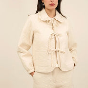 Quilted Flower Jacket