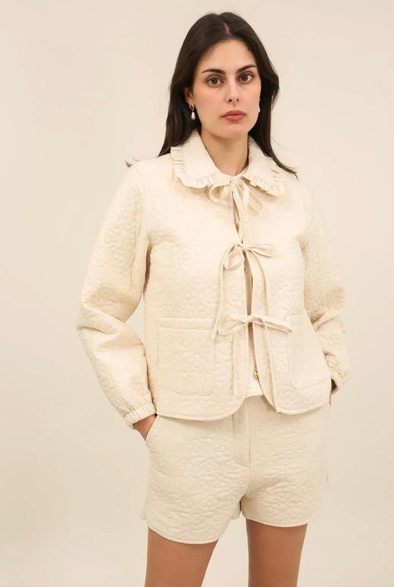 Quilted Flower Jacket
