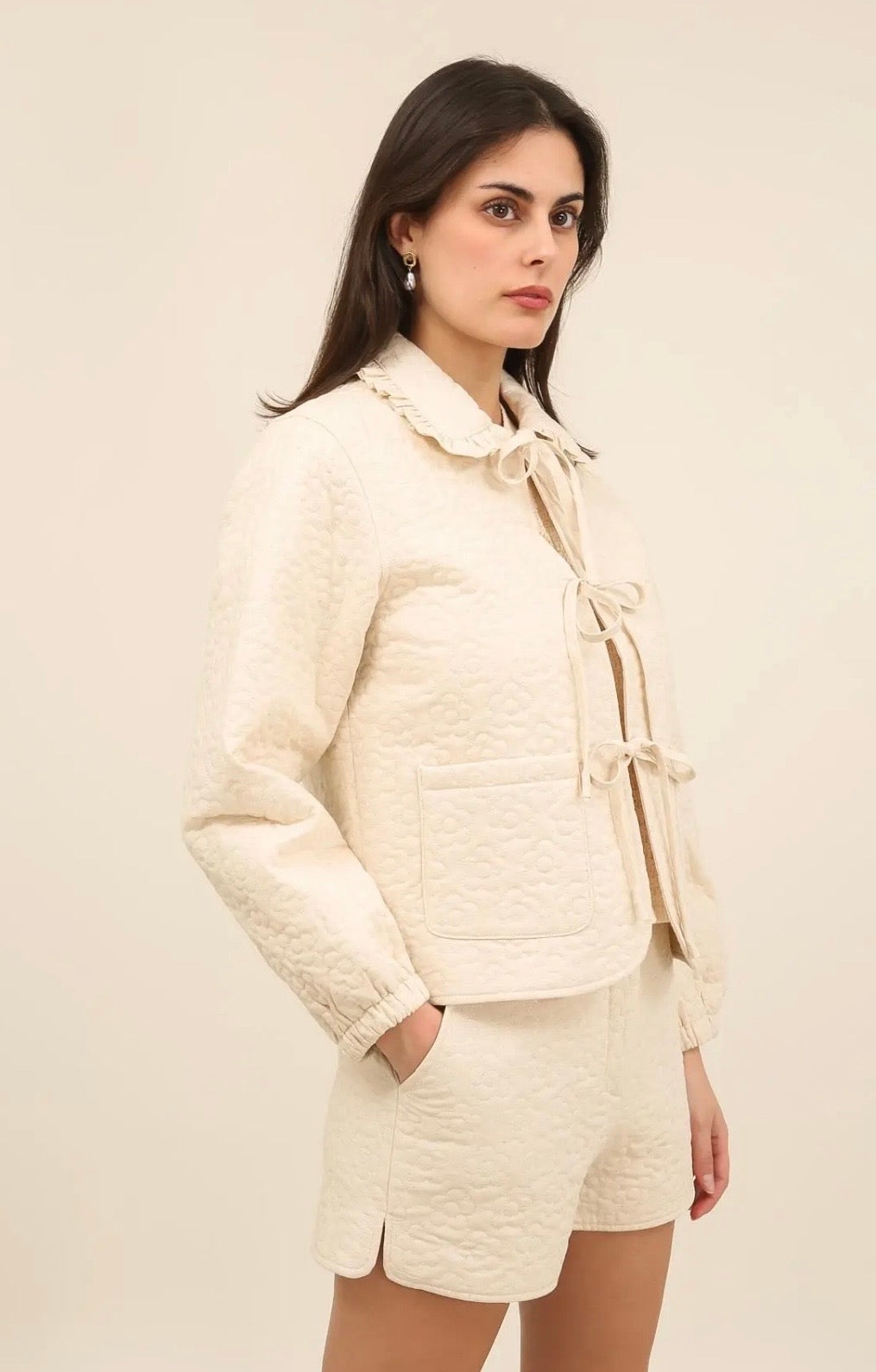 Quilted Flower Jacket