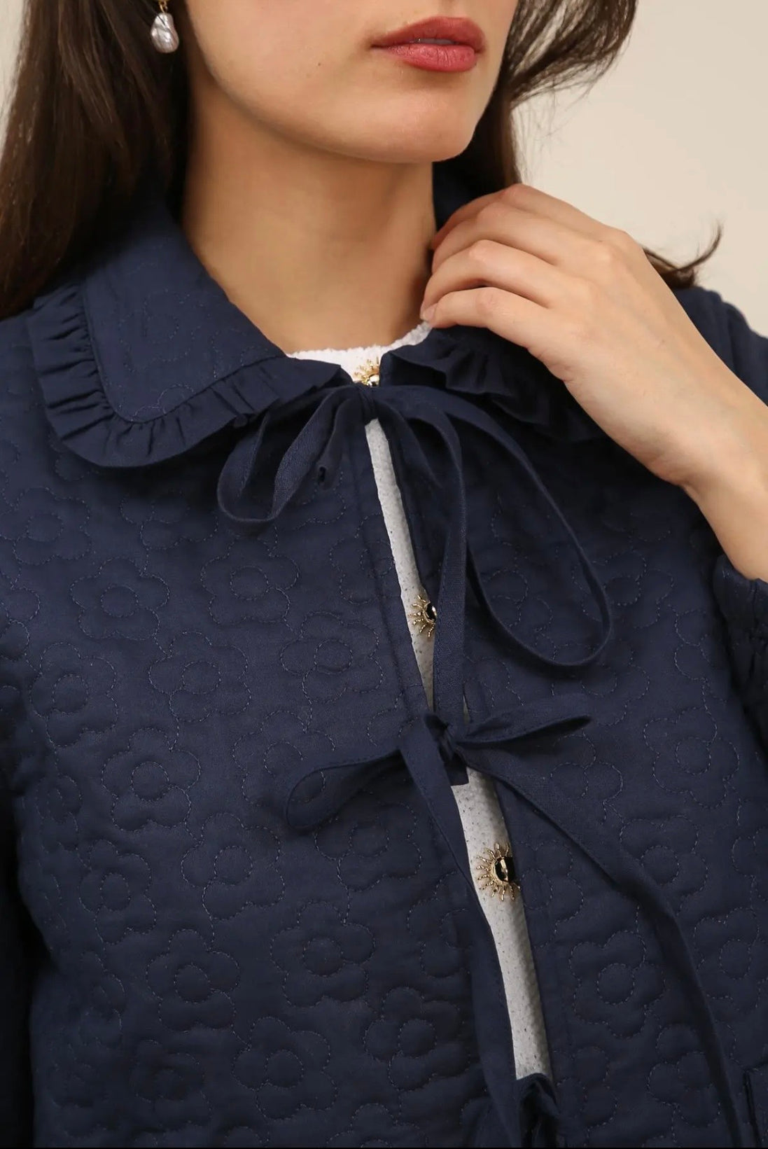 Quilted Flower Jacket