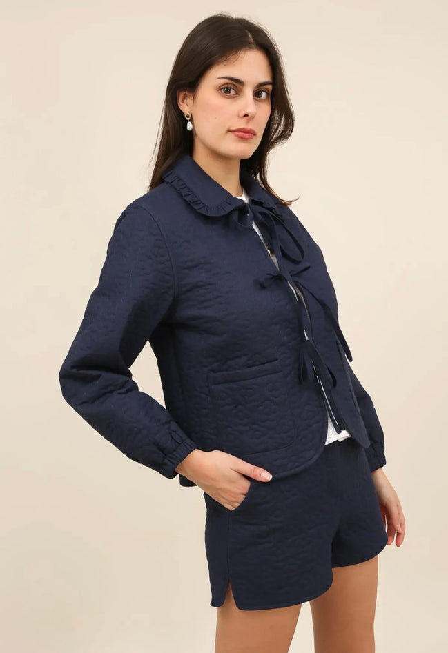 Quilted Flower Jacket