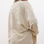 Embroidered Kimono Jacket